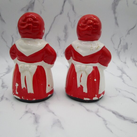 Vintage Americana Black Chef Cook Baker Salt and Pepper Shakers Salt and Pepper - Picture 5 of 10